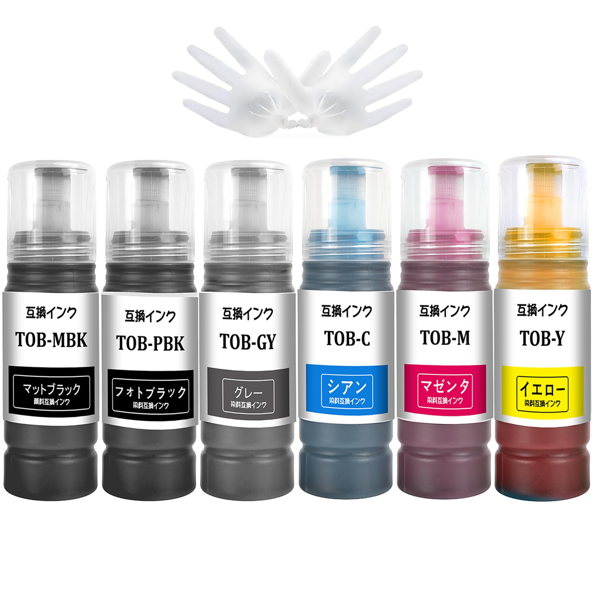 Amazon.co.jp: エプソン用 TOB 互換 インクボトル トビバコ インク TOB